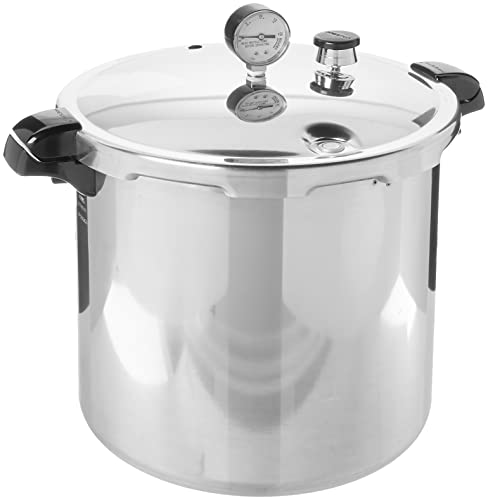 Presto 01784 23 Quart Induction Compatible Pressure Canner, Silver, Aluminum: Home &amp; Kitchen