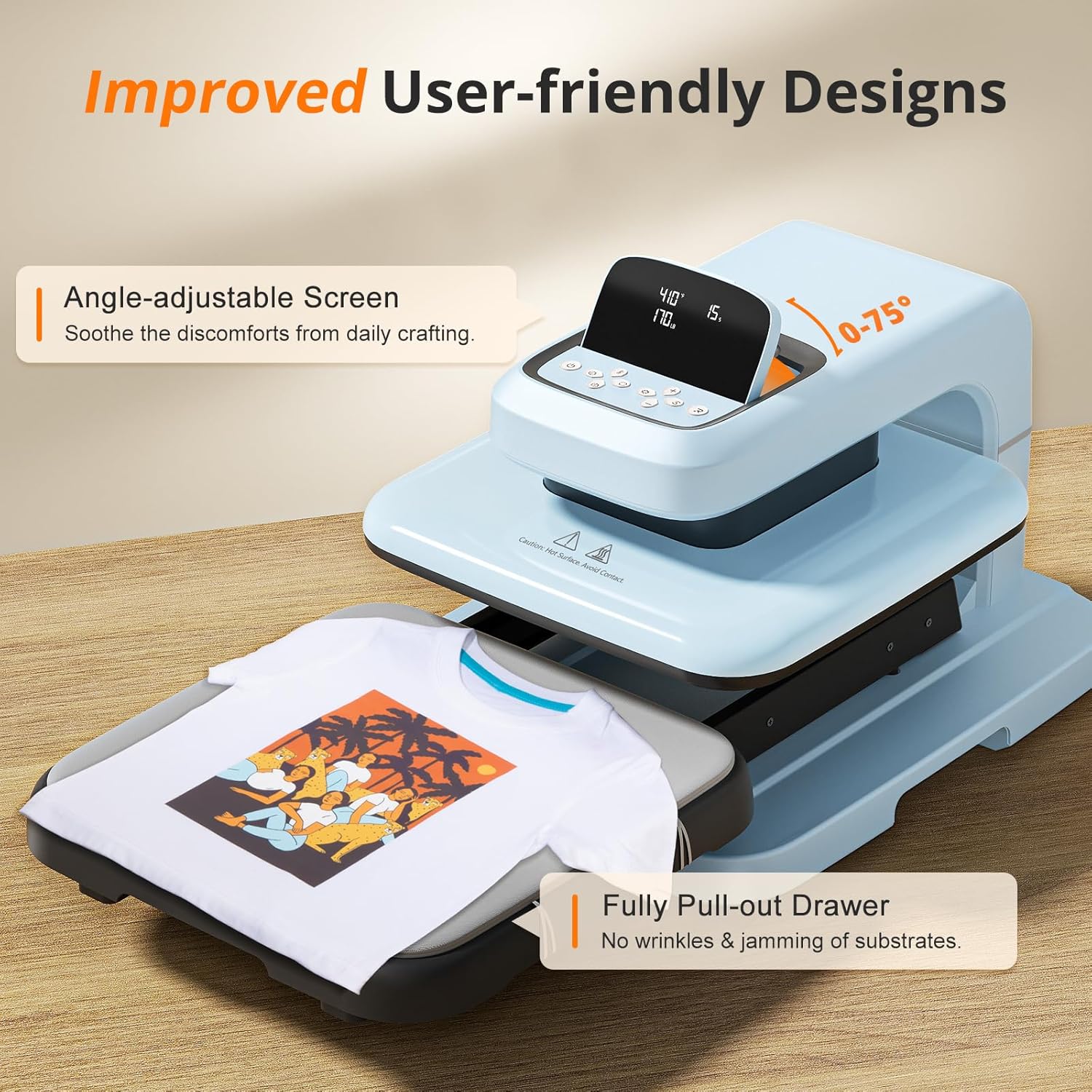 Automatic Heat Press 2 - 15x15 Heat Transfer Machine