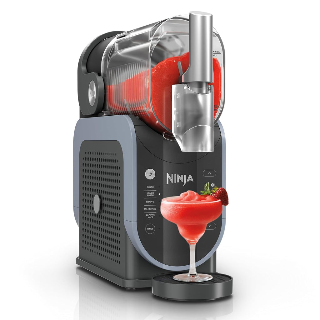 2025 88 oz. Frozen Drink & Slushie Machine, 5 Preset Programs, Margaritas, Frappés, and More, Premium Accents, Black, FS301