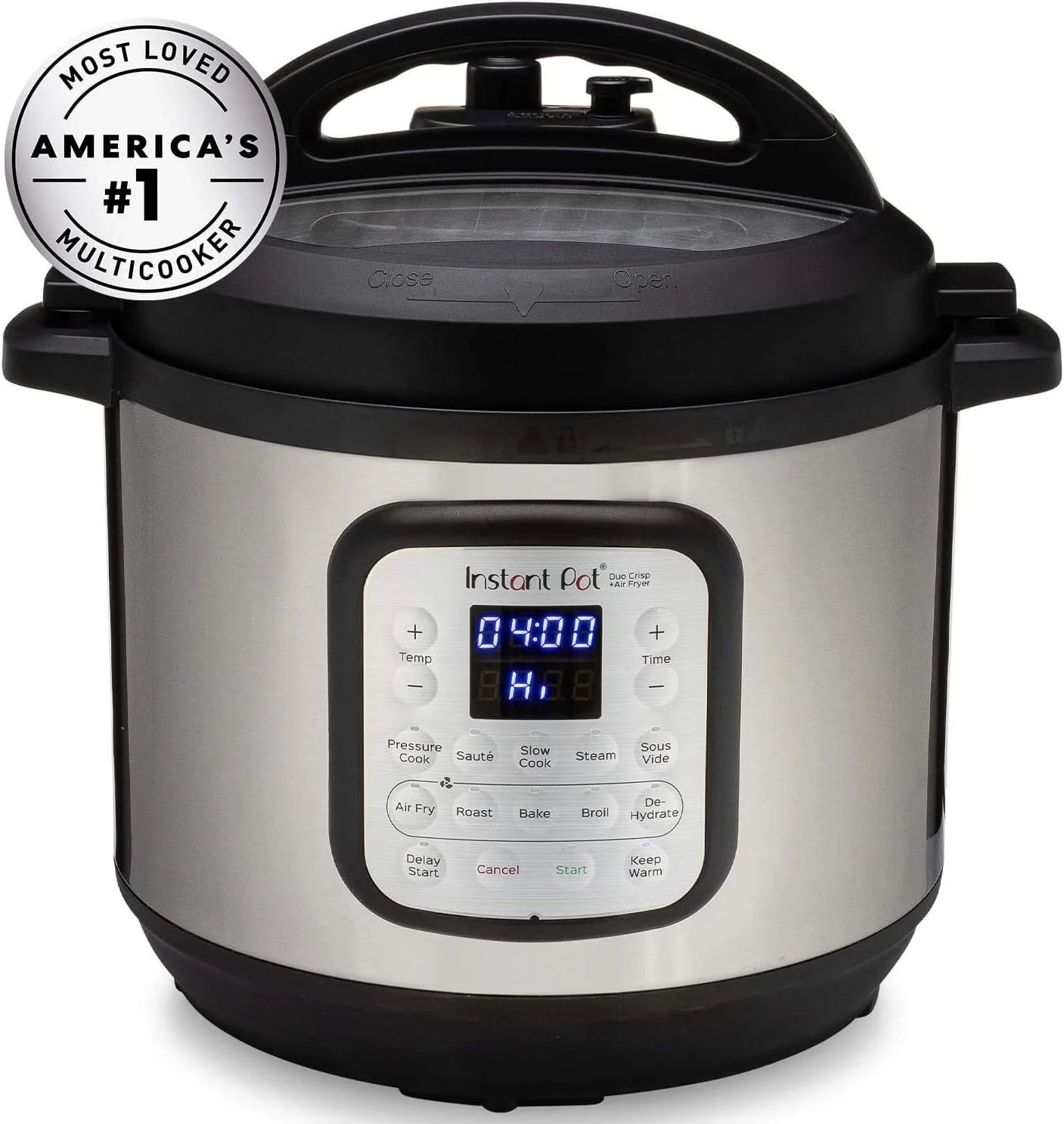 Instant Pot Duo 7-in-1 Electric Pressure Cooker, Slow Cooker, Rice Cooker, Steamer, Saut茅 Pan, Yogurt Maker, Warmer, and Sterilizer
