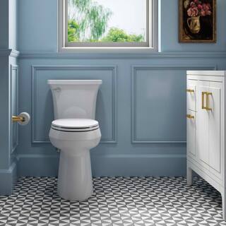 2025 Extra Tall Highline Arc Complete Solution 2-piece 1.28 GPF Single Flush Elongated Toilet in White (Seat Included) 78305-0