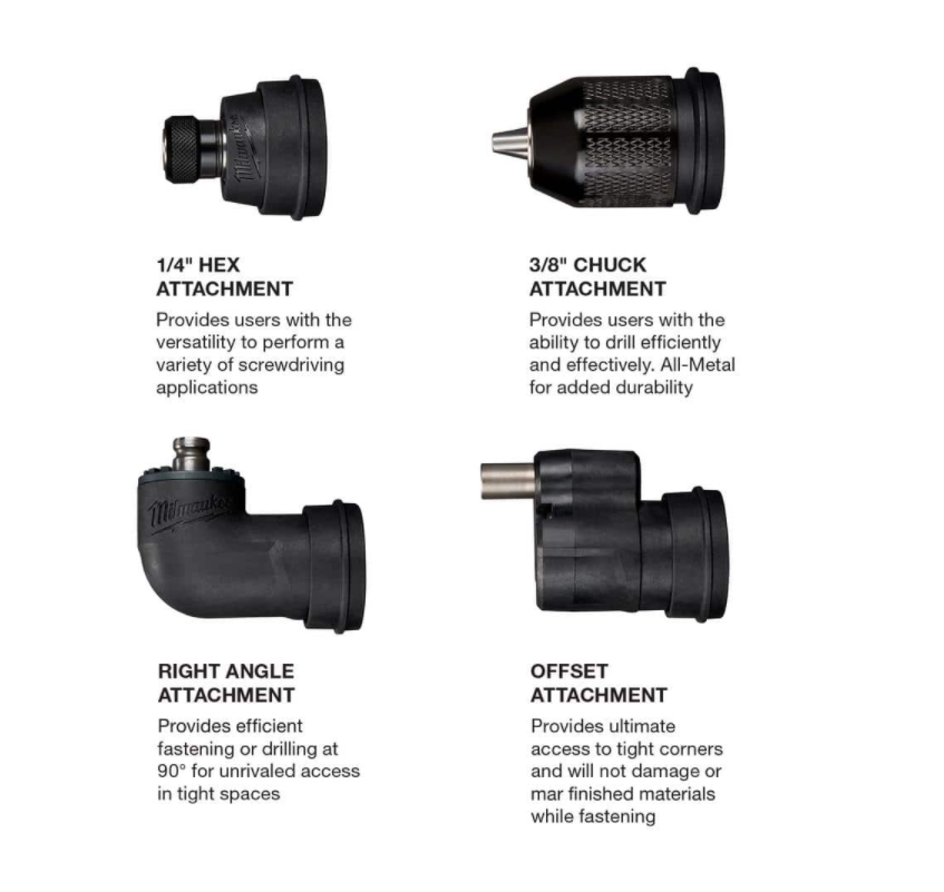 12 FUEL 12-Volt Lithium-Ion Brushless Cordless 4-in-1 Installation 3/8 in