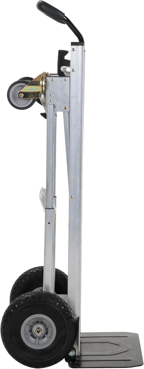 2025 4-in-1 Folding Series Hand Truck with Flat-Free Wheels