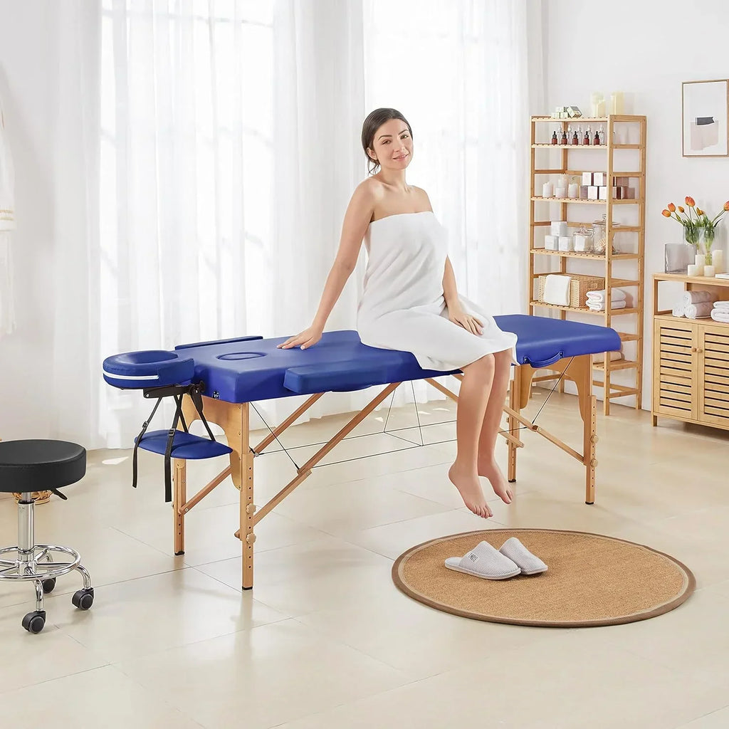 Yaheetech Massage Table Portable Lash Beds Spa Bed Massage Couch Foldable Spa Tables