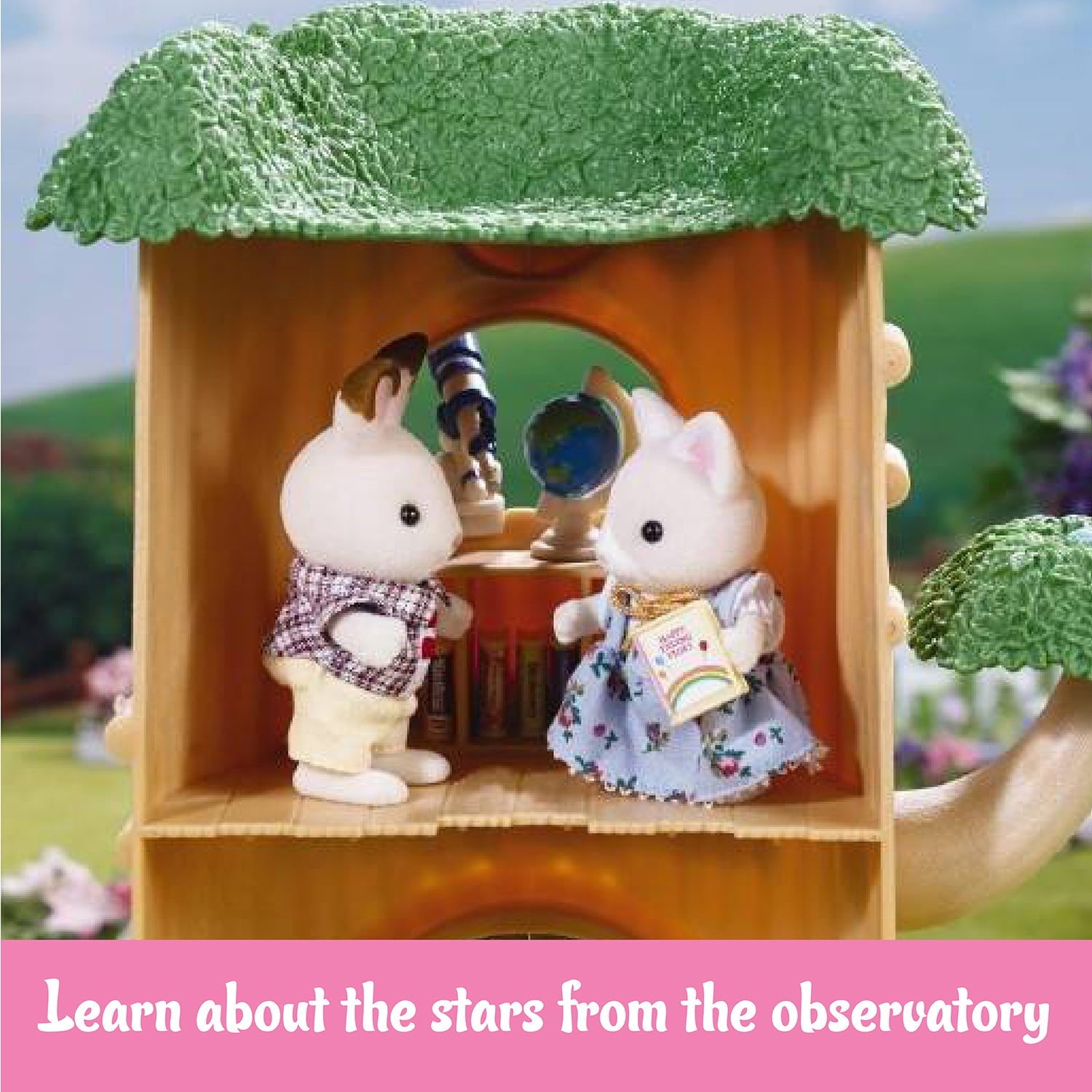 Calico Critters Country Tree School, Dollhouse Playset with Furniture and Accessories
