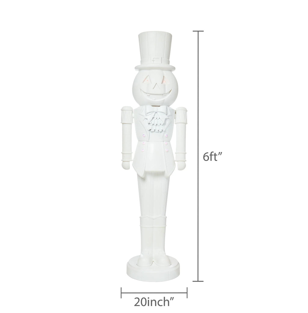 2025 DIY Animated Giant Pumpkin Nutcracker, 72", Halloween by Way To Celebrate