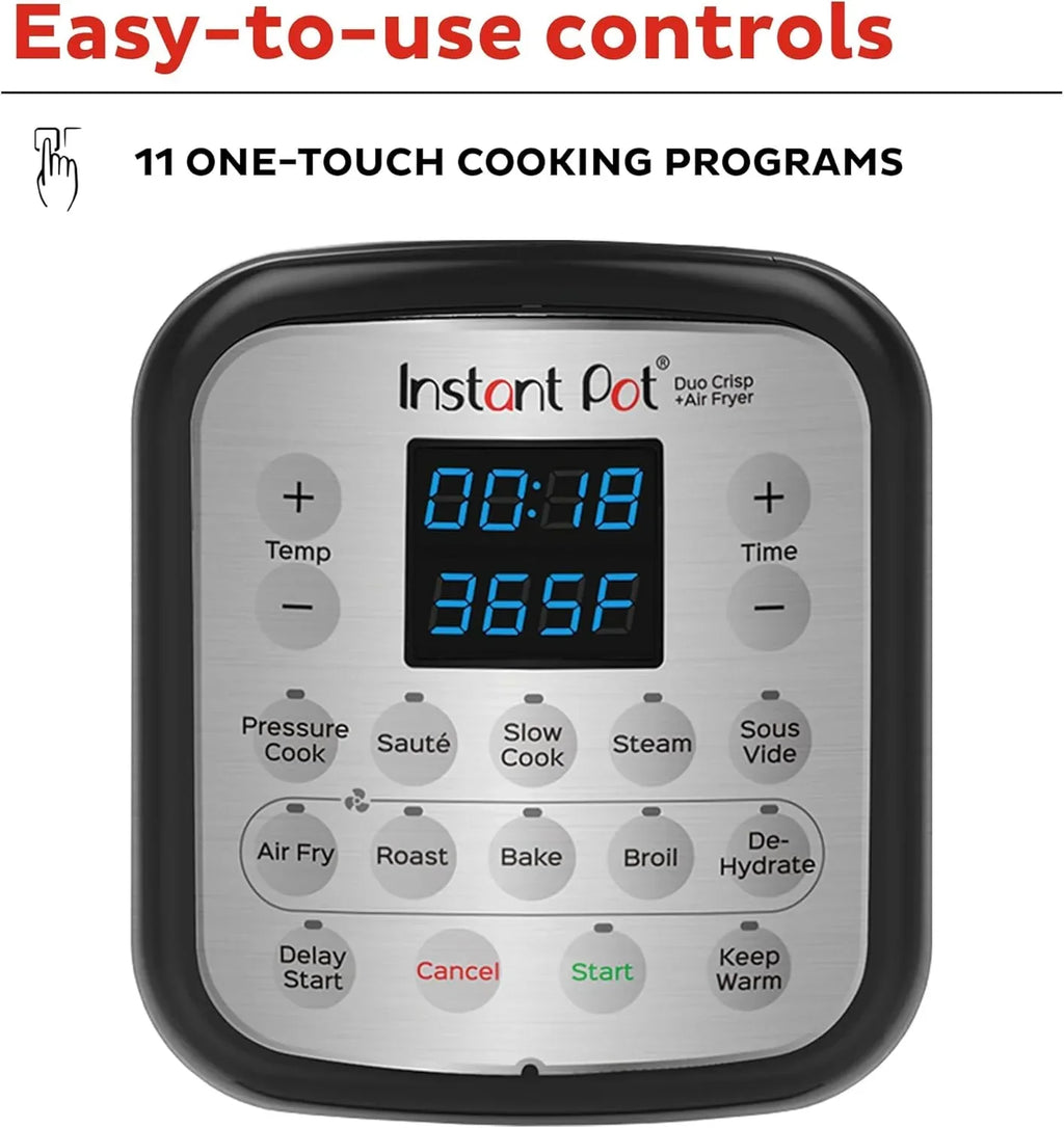 Instant Pot Duo 7 in 1 Electric Pressure Cooker Slow Cooker Rice Cooker Steamer Saut茅 Pan