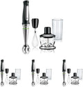 Braun MultiQuick 7 3-in-1 Immersion Blender with Food Processor 锟�?Powerful Handheld Electric Stick Blender - Emulsifier for Chopping, Beating & Whisking - Ideal for Soup, Puree, Smoothies & More