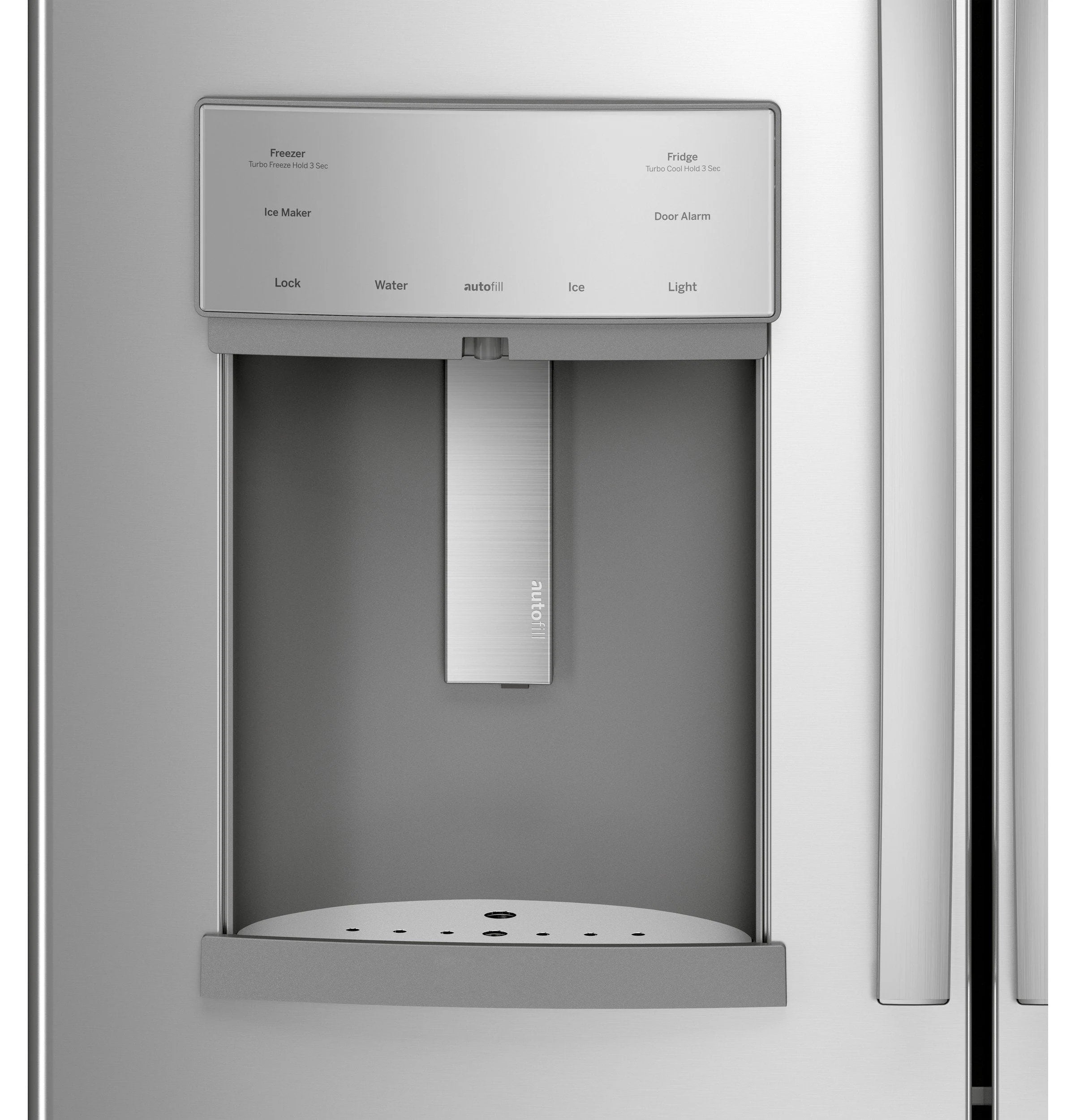 2025 GE ProfileTM Series ENERGY STAR® 27.7 Cu. Ft. Fingerprint Resistant French-Door Refrigerator with Hands-Free AutoFill