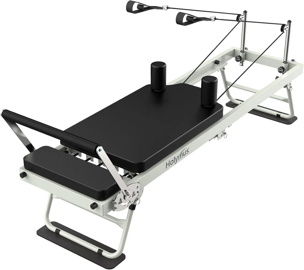 Pro 75" Pilates Reformer Machine Foldable Pilates Machine Equipment Up to 400LBS Pilates Equipment for Home Workout