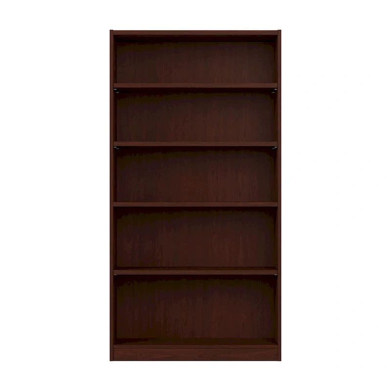 Universal Tall 5 Shelf Bookcase Storage by Bush Furniture