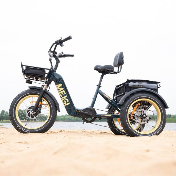 2025 SILVERADO 20 48V/14AH 750W Foldable Fat Tire Electric Trike, 330LBS (96817362)