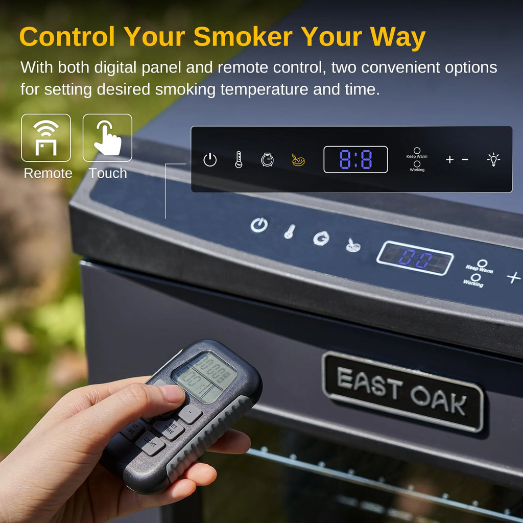 2025 30" Digital Electric Smoker with Glass Door