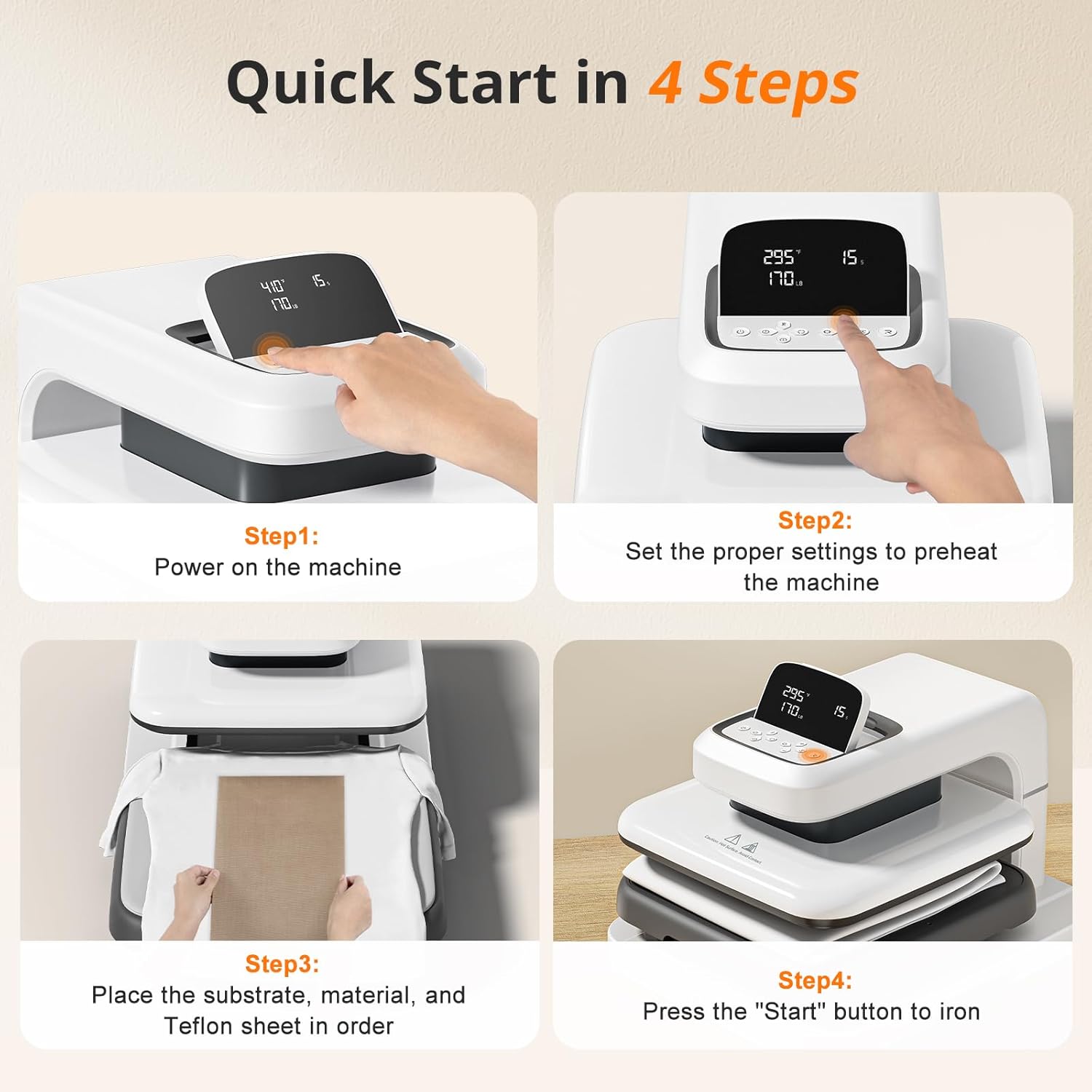 Automatic Heat Press 2 - 15x15 Heat Transfer Machine