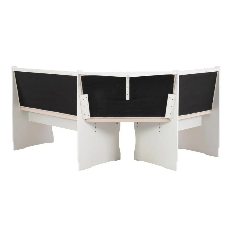 Sedley Farmhouse Nook Dining Set with Storage