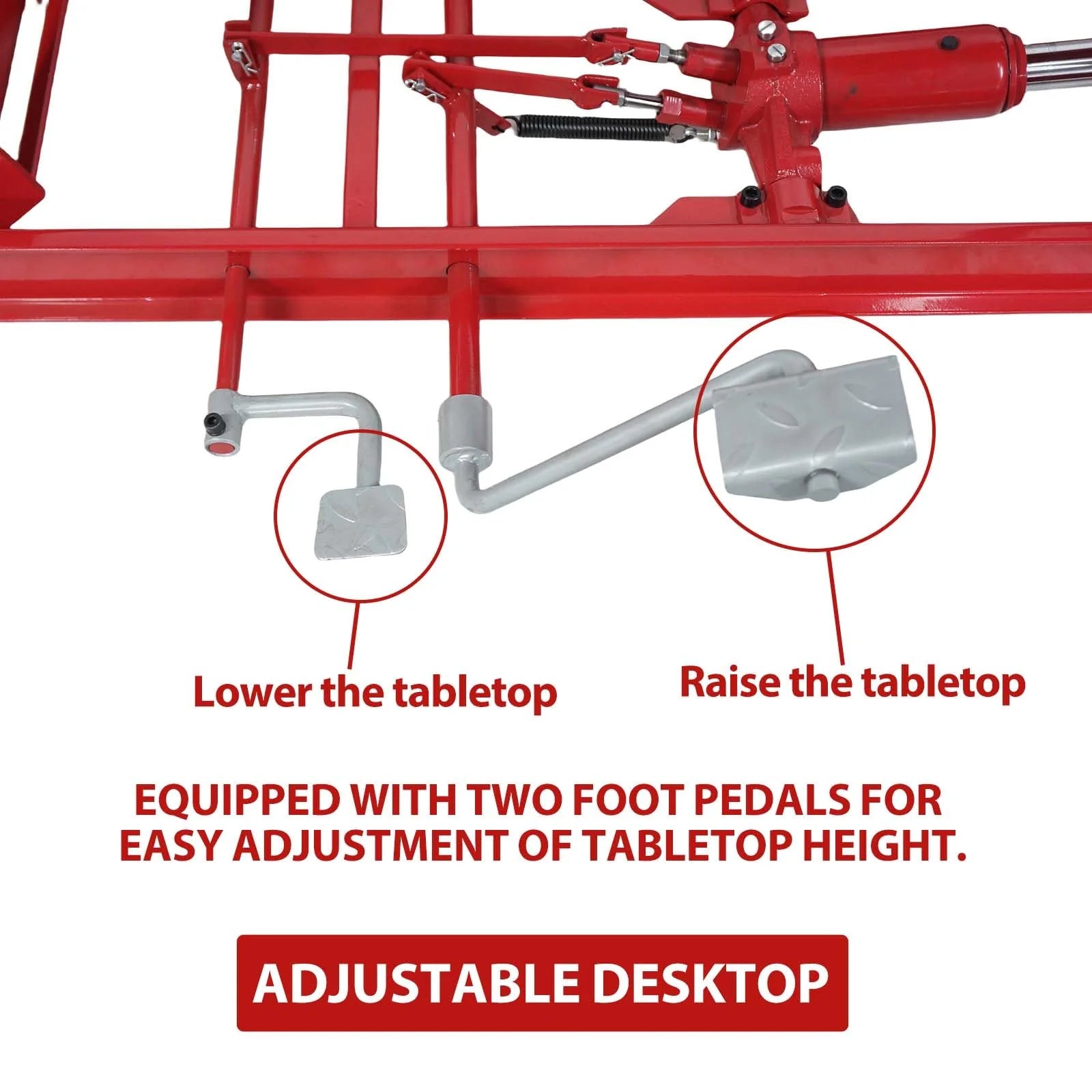 Hydraulic Motorcycle Lift - 1000lbs Capacity, Lift Hoist, Jack Stand, for Mechanics, Workshops, Homes