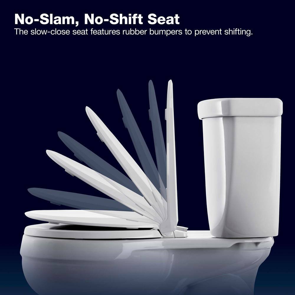 2025 Extra Tall Highline Arc Complete Solution 2-piece 1.28 GPF Single Flush Elongated Toilet in White (Seat Included) 78305-0