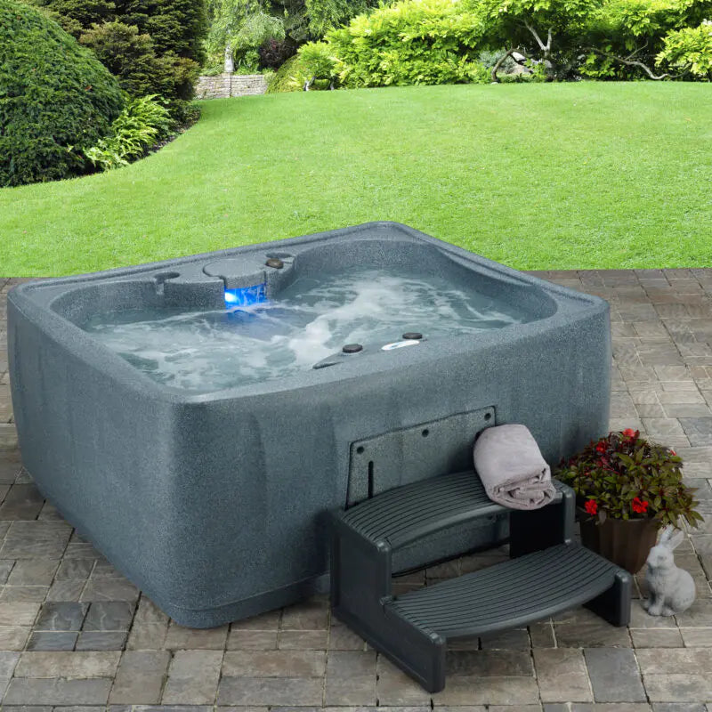 Aquarest Spas, Powered By Jacuzzi庐 Pumps 4 - Person 12 - Jet Rectangular Plug And Play Hot Tub