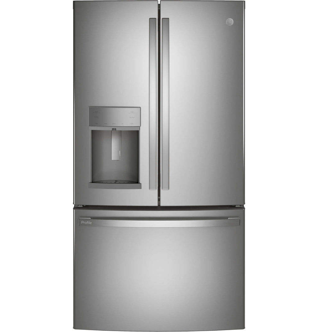 2025 GE ProfileTM Series ENERGY STAR® 27.7 Cu. Ft. Fingerprint Resistant French-Door Refrigerator with Hands-Free AutoFill