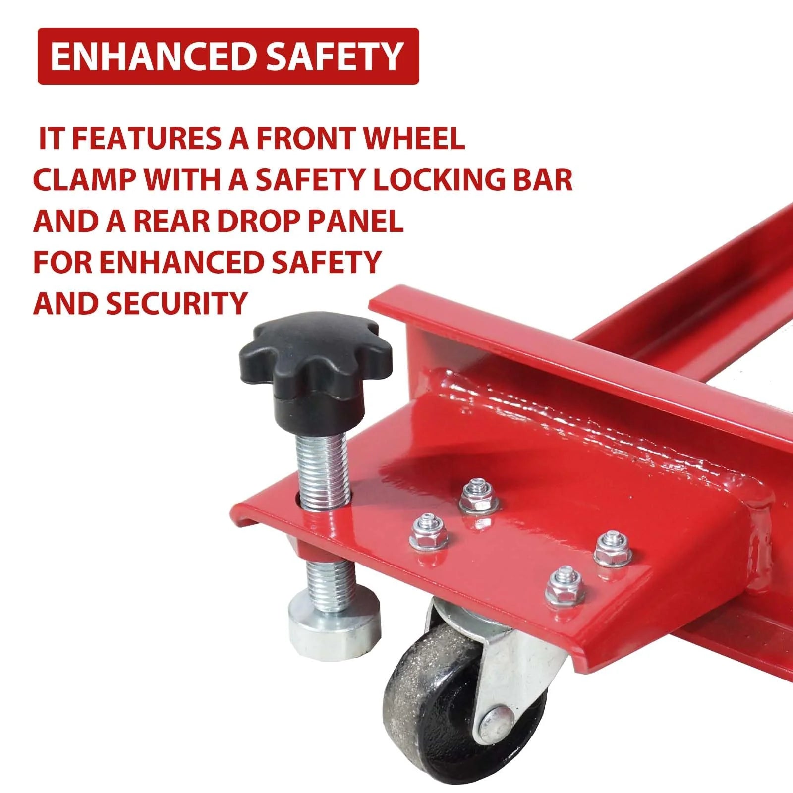 Hydraulic Motorcycle Lift - 1000lbs Capacity, Lift Hoist, Jack Stand, for Mechanics, Workshops, Homes