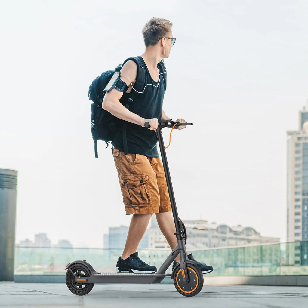 Electric Scooter Powerful Motor Dual Braking
