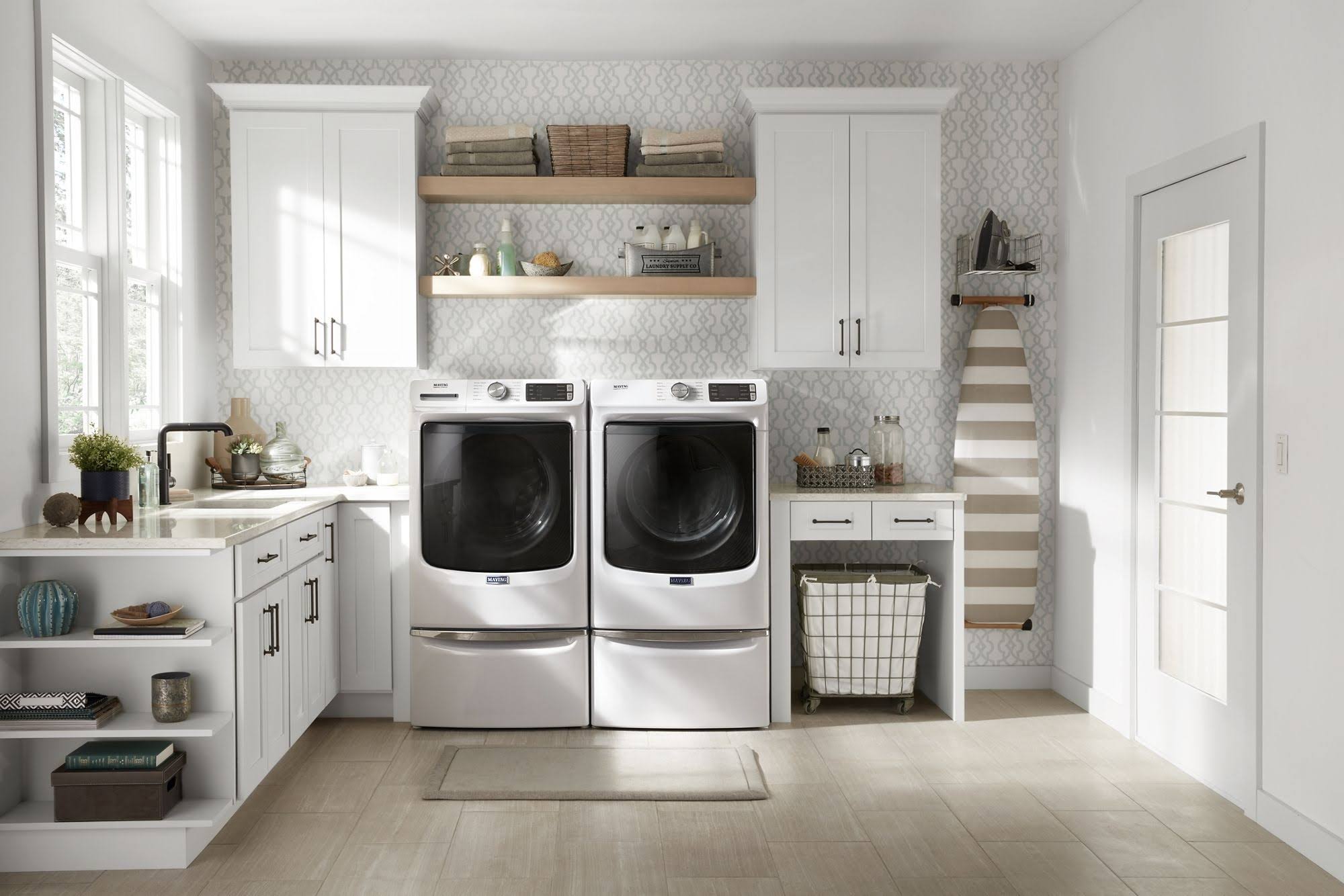 2025 MED6630HW Front-Loading Electric Dryer - White