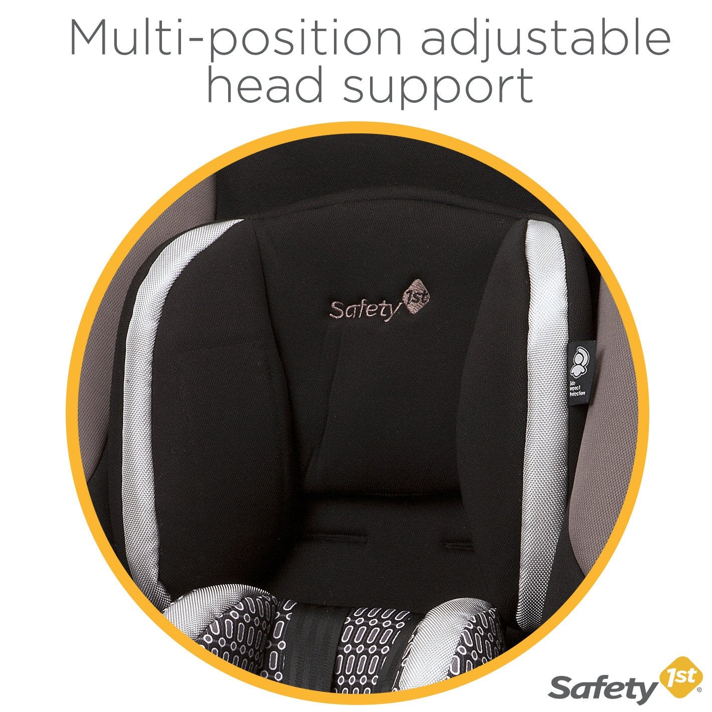 Safety 1st Guide Convertible Car Seat, Fits 3 Across