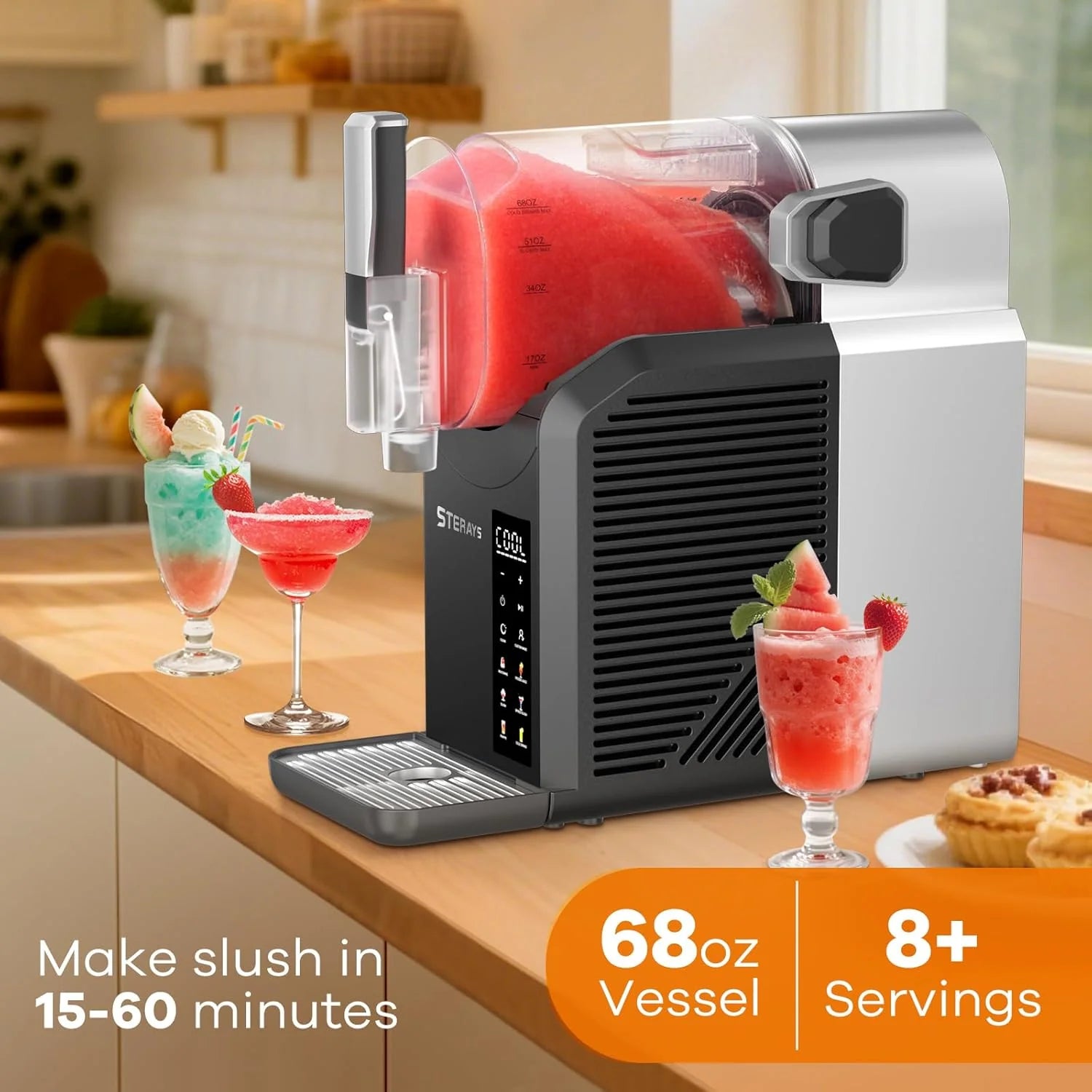 Ninja SLUSHi with RapidChill Technology, 88 oz. Frozen Drink & Slushie Machine, 5 Preset Programs, Margaritas, Frappés, and More