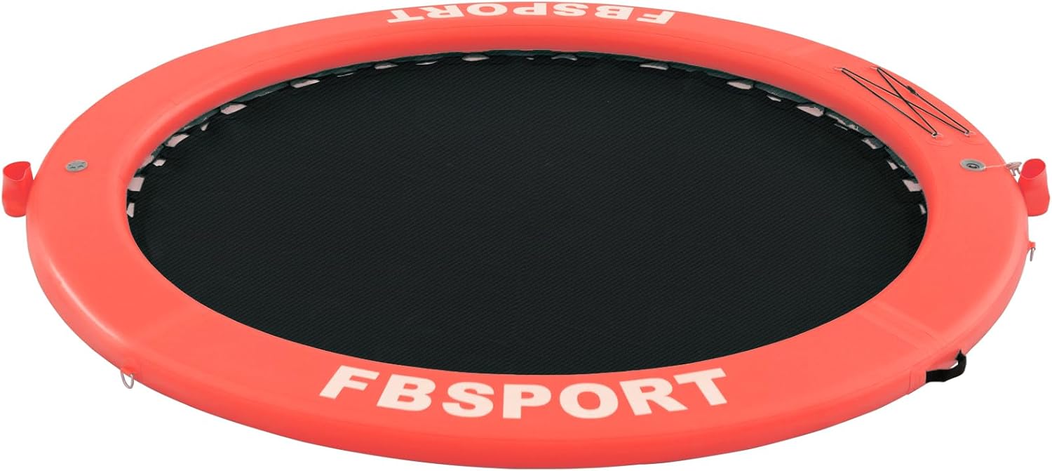 Inflatable Dock Floating Platform 8ft Inflatable Water Hammock Floating Deck for Lake W/Cupholder Round Floating Ring Float Ring Pool Float Raft Lounger Island Platform Pad