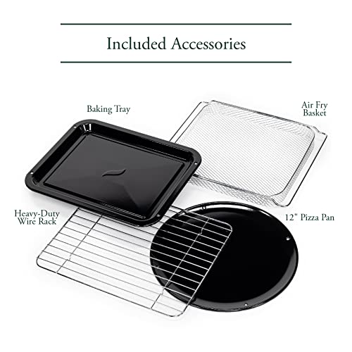 Café Couture Oven with 14 essential cooking modes, including Air Fry, CrispFinish, Bake, Broil, Roast, Toast, Pizza, WiFi &amp; Smart Connected, Voice Control, Countertop Small Appliances, Matte White : Home &amp; Kitchen