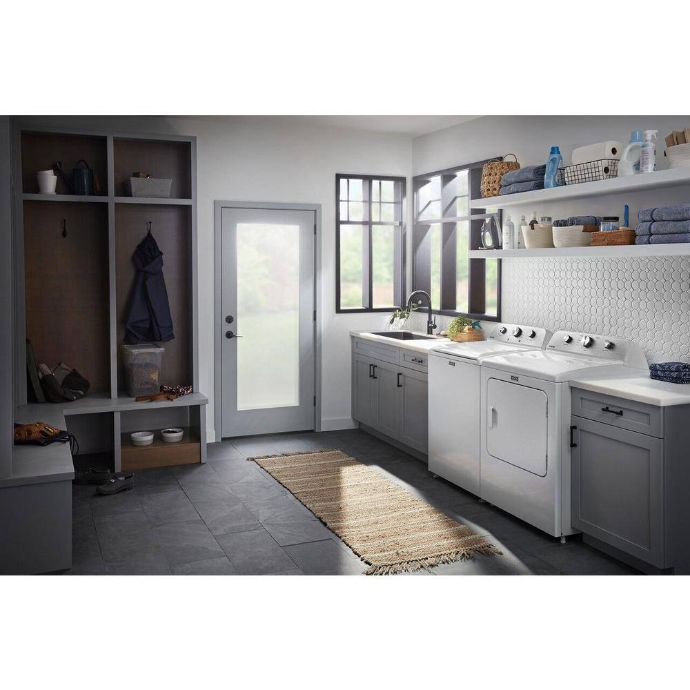 2025 Maytag 7.0 cu. ft. Vented Gas Dryer in White MGD4500MW