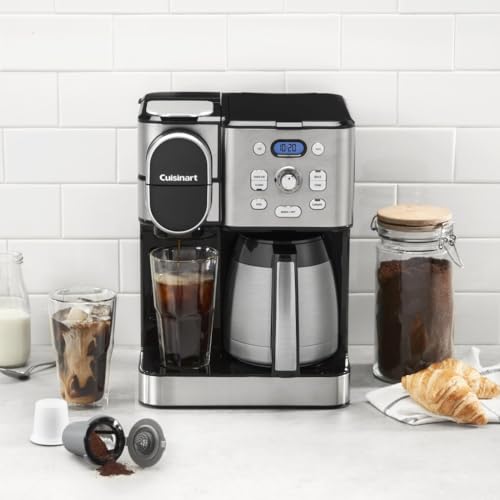 CUISINART Coffee Center® 10 Cup Thermal Coffeemaker and Single Serve Brewer: Home &amp; Kitchen