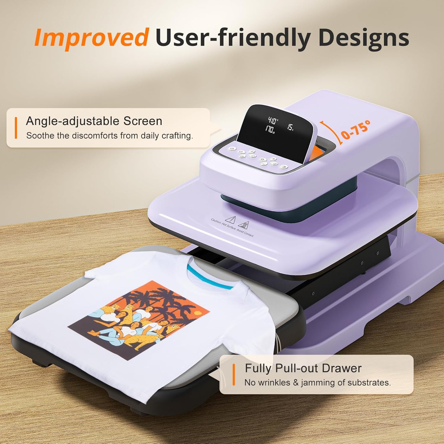 Automatic Heat Press 2 - 15x15 Heat Transfer Machine