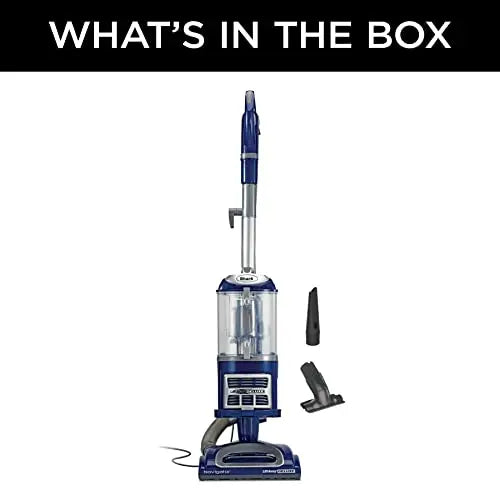 2025 Shark NV360 Navigator Lift-Away Deluxe Upright Vacuum with Large Dust Cup Capacity, HEPA Filter, Swivel Steering, Upholstery Tool & Crevice Tool, Blue