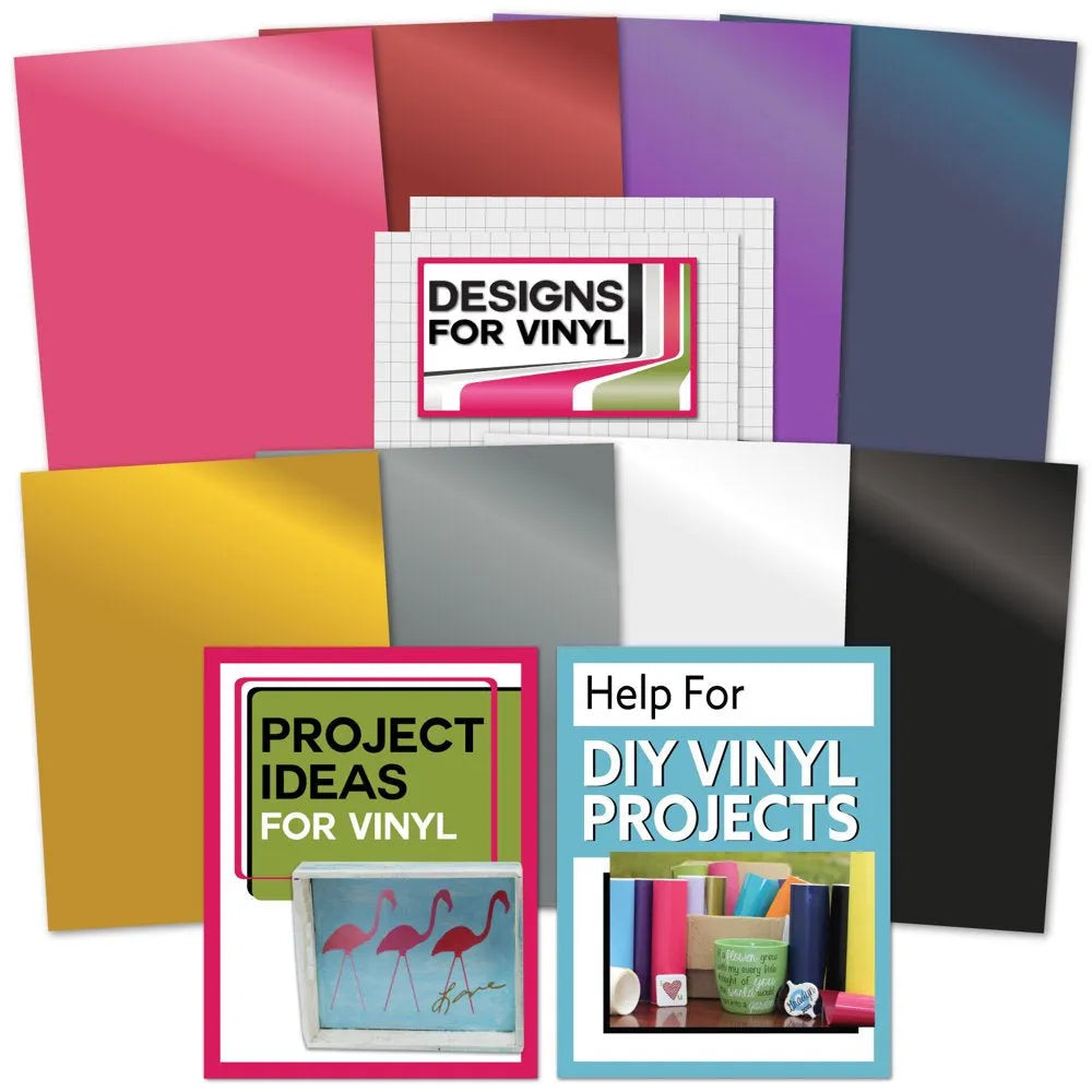 Cricut Explore Air 2 Machine Bundle   Beginner Guide, Tool Kit, Vinyl Pack, Designs &amp; Project Inspiration