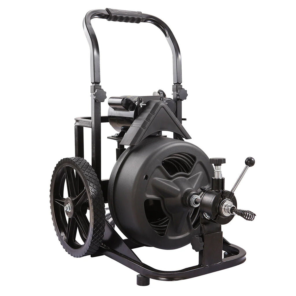 2025 XtremepowerUS 45078 45078 Drain Snake Commercial w/Attachments 100' Electric Sewer