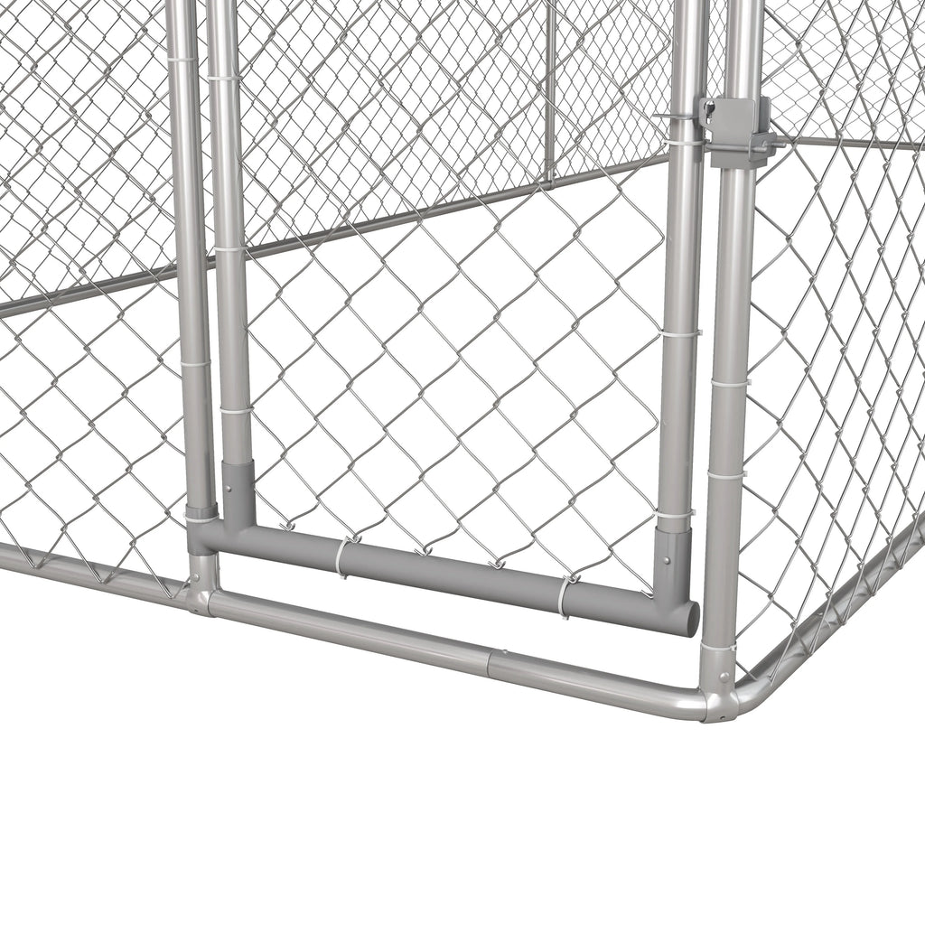 2025 PawHut 19.7' x 7.5' x 7.5' Outdoor Dog Kennel W/ Waterproof Roof