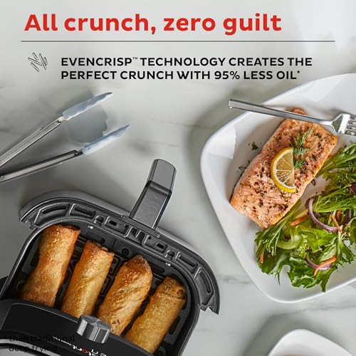 Instant Pot Vortex Plus 6QT XL Air Fryer, 6 in 1, Broils, Dehydrates, Crisps, Roasts, Reheats, Bakes for Quick Easy Meals, 100  In App Recipes, Dishwasher Safe, from the Makers of Instant Pot, Black : Home &amp; Kitchen