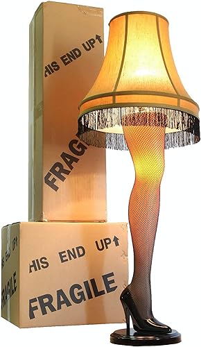 2025 2025 45" Christmas Deluxe Leg Lamp, Multicolor