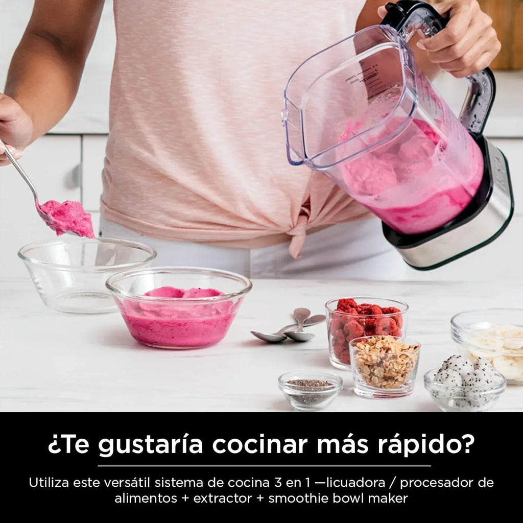 Ninja Mixer and Food Processor Combination Bowl 6 Features 72 Ounce Pitcher