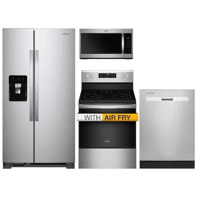 2025 36-Inch Wide Side-By-Side Refrigerator - 24 Cu. ft. Stainless Steel