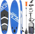 Premium Stand Up Paddle Board Yoga Board with Durable SUP Accessories & Carry Bag | Wide Stance Surf Control Non-Slip Deck Leash Paddle and Pump for Youth & Adult