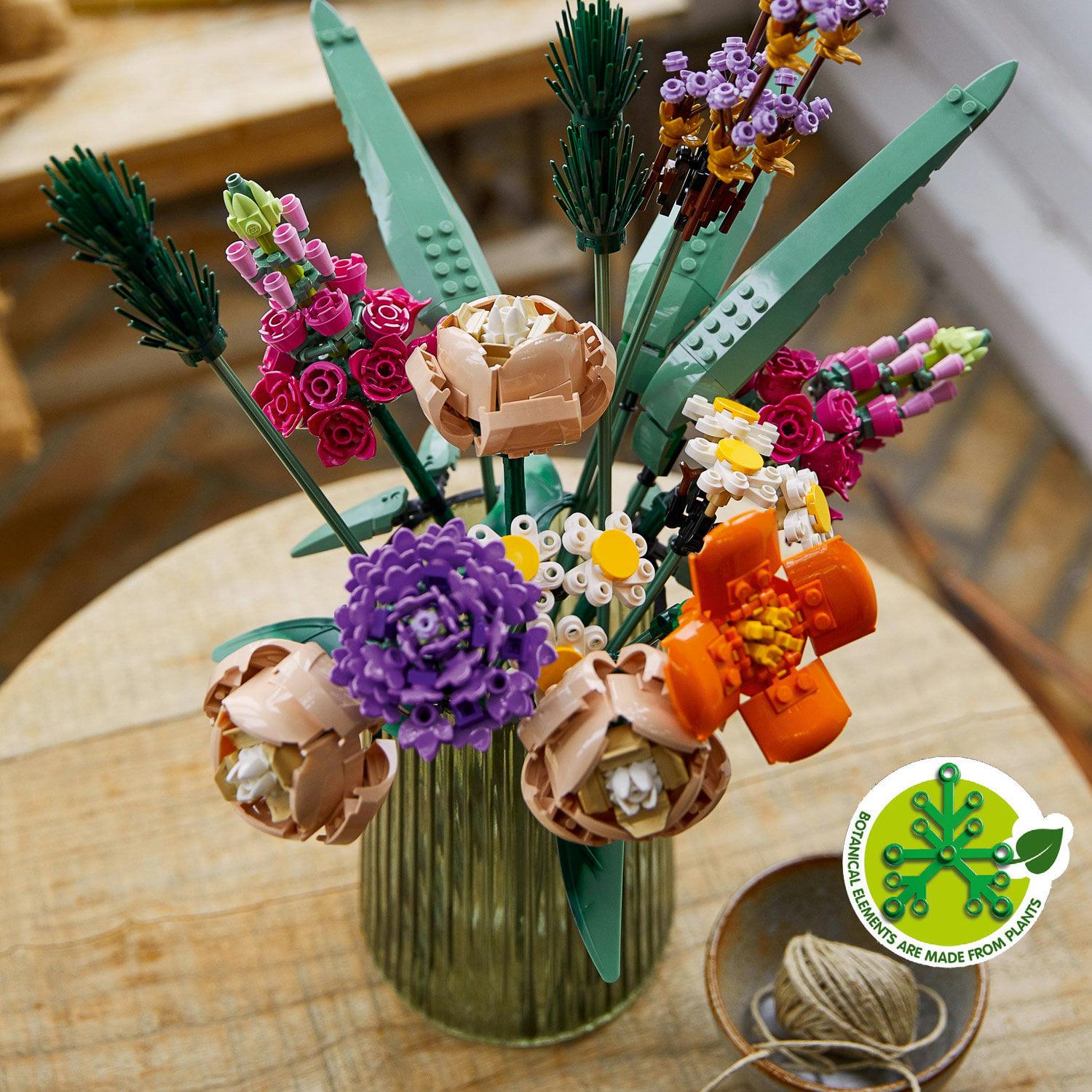 Flower Bouquet 10280A Unique Flower Bouquet and Creative Project for Adults (756 Pieces)