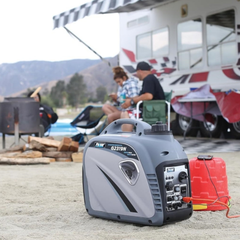 Pulsar 2,300W Portable Gas-Powered Quiet Inverter Generator With USB Outlet & Parallel Capability, Carb Compliant, G2319N