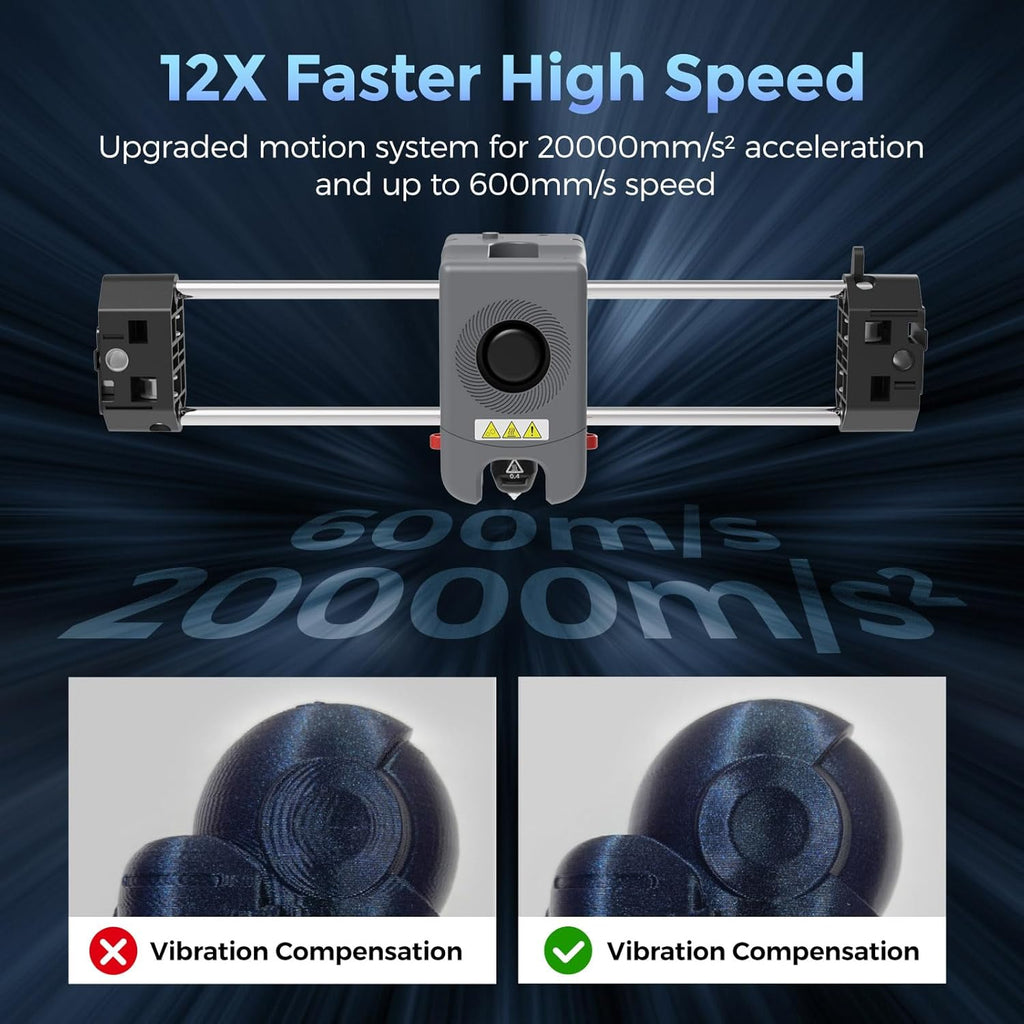 Adventurer 5M 3D Printer - High-Speed FDM with Auto Leveling