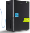 4500 Sq.Ft. Most Efficient Energy Star 2024 Dehumidifier for Basement with Drain Hose, Max 115 Pints/D Dehumidifier for Large Room, [45dB Quiet Compressor], Easy Drainage, Auto-restart, Black