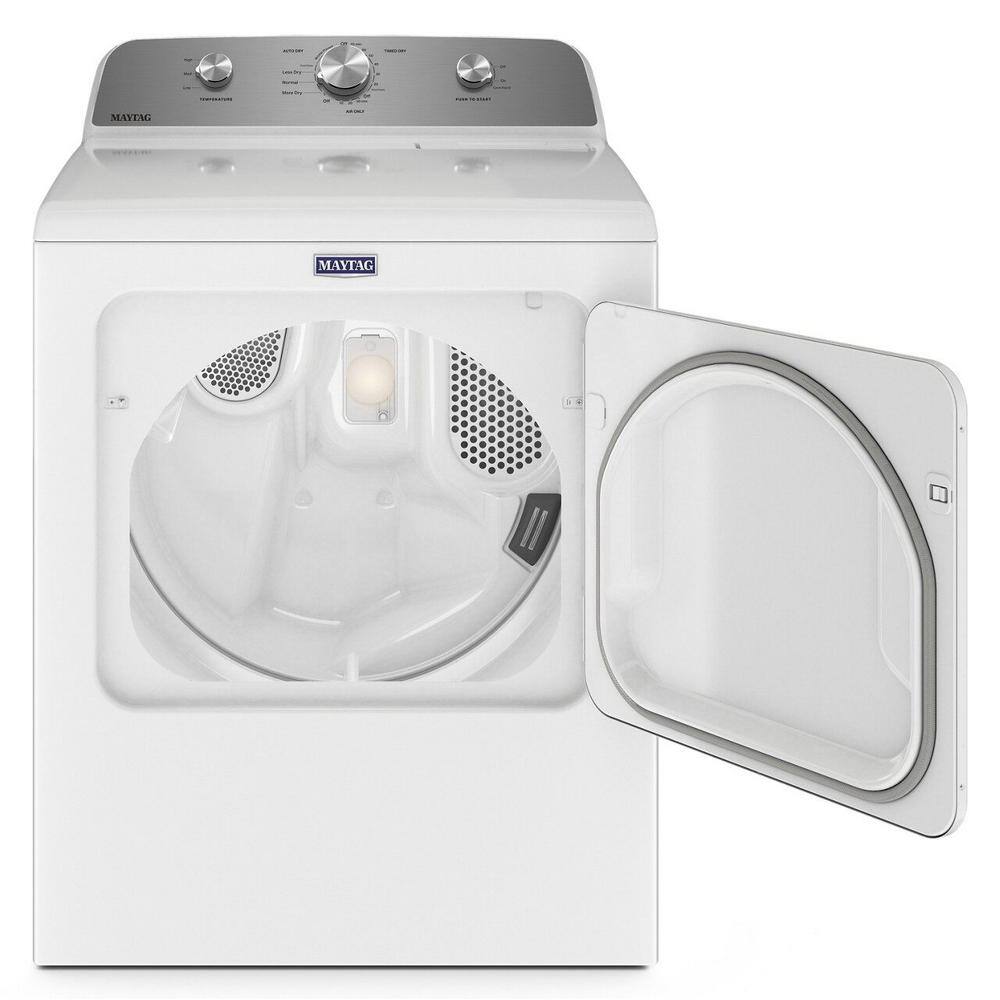 2025 Maytag 7.0 cu. ft. Vented Gas Dryer in White MGD4500MW