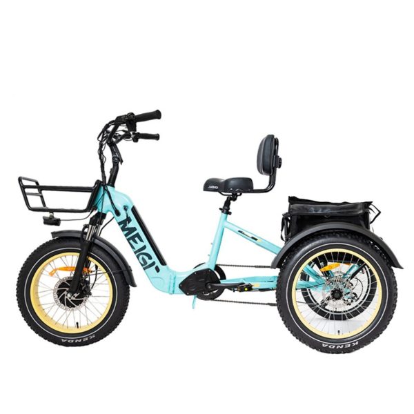 2025 SILVERADO 20 48V/14AH 750W Foldable Fat Tire Electric Trike, 330LBS (96817362)