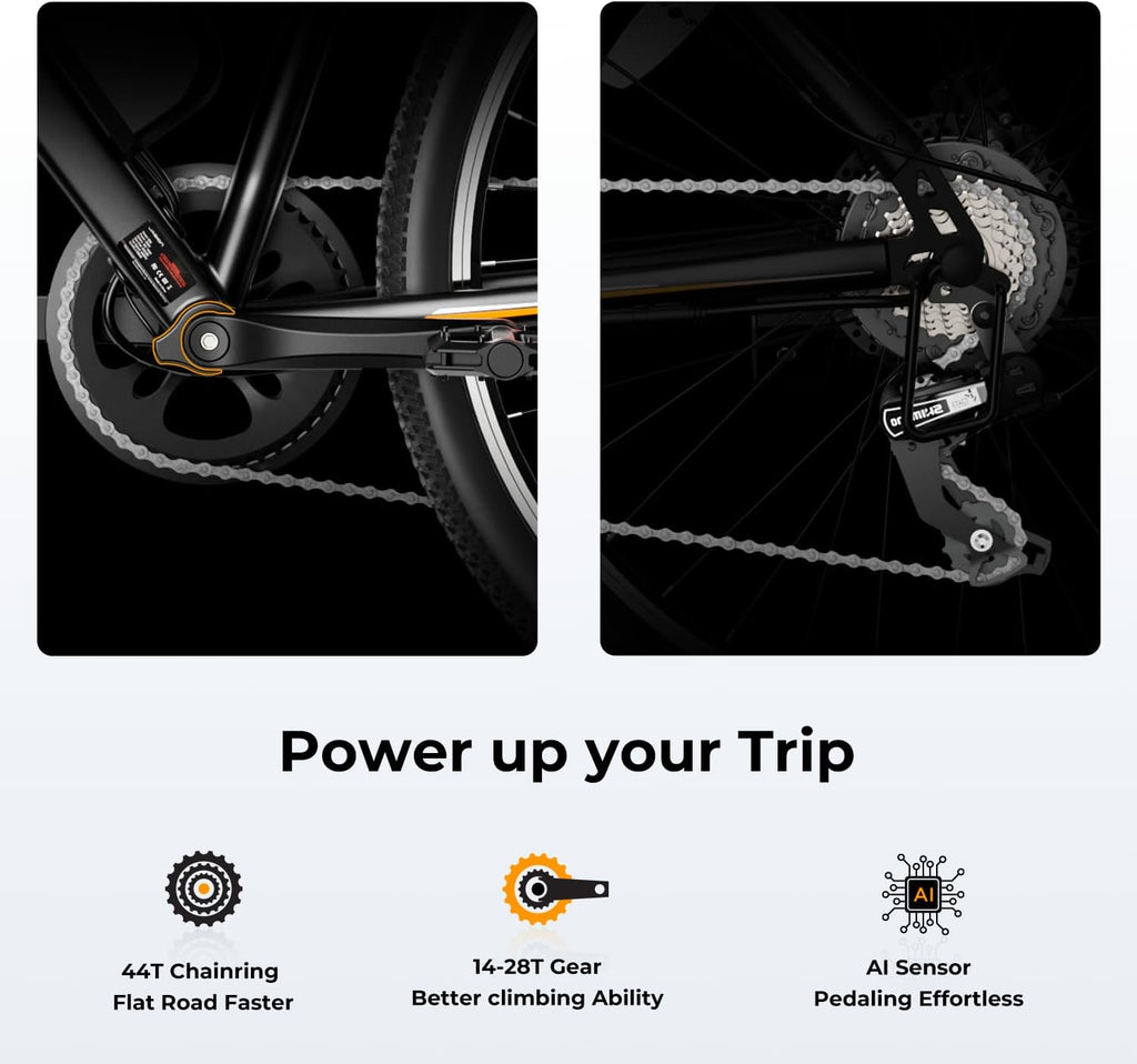 Eb5 Electric Bike 500W Motor 40Miles 20Mph
