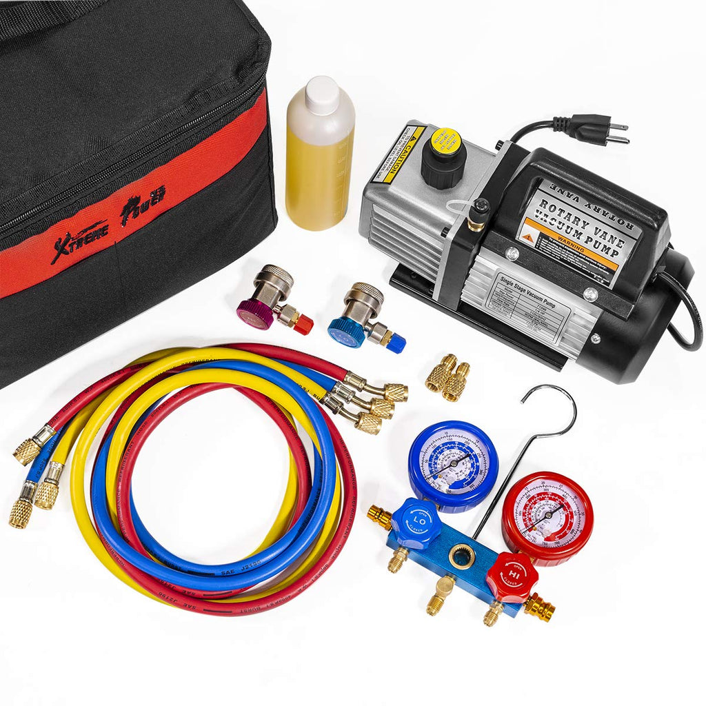 XtremepowerUS 3CFM 1/4 HP Vacuum Pump